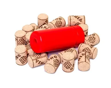 фото Набор: ручной укупорщик винных бутылок Simplex и 10 агломерированных пробок