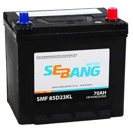 Фото №0 Аккумулятор SEBANG SMF 85D23KL 70 Ач о.п.