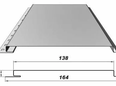 фото Линеарная панель средняя (0.206 м) 0.45 SP RAL 8017 сигнально-белый