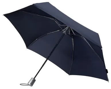 фото Складной зонт Alu Drop, 4 сложения, автомат, синий