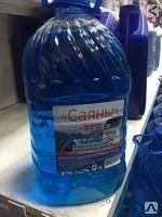 фото Стеклоомывающая жидкость зимняя " САЯНЫ" (-30*) 5л