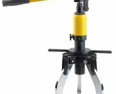 фото Съемник гидравлический HHL-10S 10 т со встроенным насосом и фиксатором лап