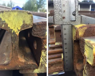 фото Рельсы Р24, L = 8 м, б/у, без износа.