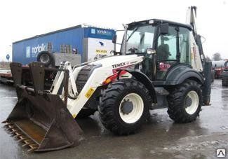 фото Аренда экскаватора-погрузчика TEREX 970 (ковши 1,2 и 0,23 м3)