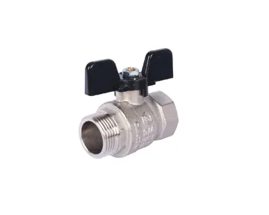 фото Кран шаровой Stout 3/4" н.р.-в.р. (ручка бабочка)