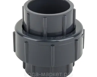 фото Муфта разборная ПВХ Aquaviva с уплотнением из EPDM