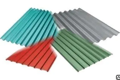 фото Профнастил оцинкованный; окрашенный в ассортименте С-8 0.45мм