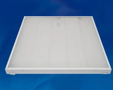 фото Светильник ULP-6060 60W/4000К IP40 GRILYATO WHITE Светильник светодиодный потолочный встраиваемый. Белый свет (4000K). 6900Лм. 588x588x40мм. Корпус белый. В комплекте с и/п. ТМ Uniel.