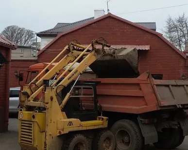 фото Аренда мини погрузчика Барсик, 0,08т