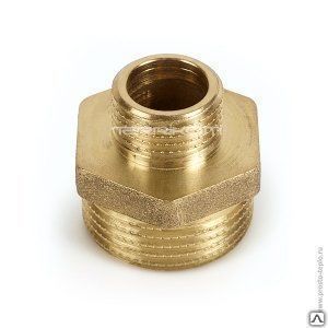 Фото №0 Ниппель латунный Ду1/2" НР