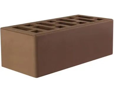 фото Старый Оскол Кирпич лицевой керамический Старый Оскол Коричневый 1.4НФ