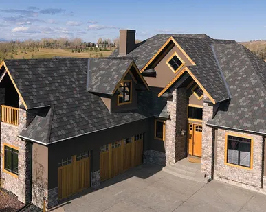 фото Коньково-карнизная черепица