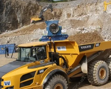 фото Аренда сочлененного самосвала Volvo A40F, Москва