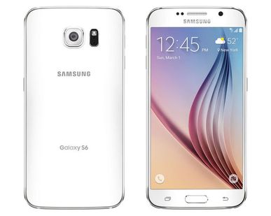фото Samsung Galaxy s6 White мобильный телефон
