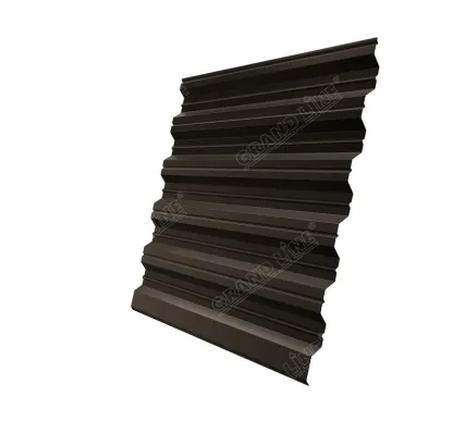 Фото №0 Профнастил HC35R Grand Line 0,5 Quarzit Pro Matt RR 32 темно-коричневый