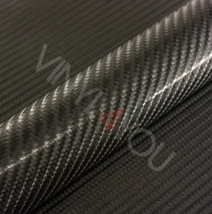 Фото №0 Пленка Черный глянцевый карбон 4D