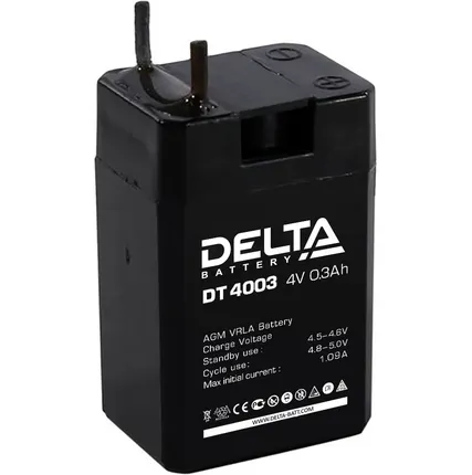 Фото №0 Аккумулятор Delta DT 4003