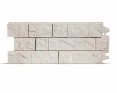 фото Фасадная панель Крупный камень (Fels) Горный хрусталь