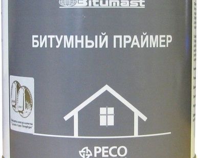 фото Праймер битумный "Bitumast" 2л