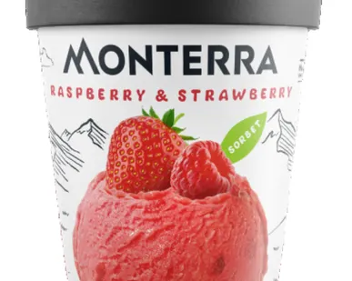 фото Монтерра Сорбет Малина-клубника
