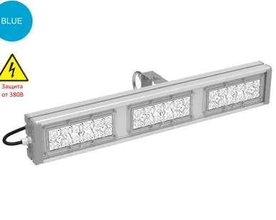 фото Прожектор с оптикой голубой SVT-STR-M-90Вт-27-BLUE 19 Лм/Вт 1710 Лм