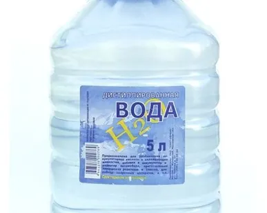 фото Дистиллированная вода 5 л.