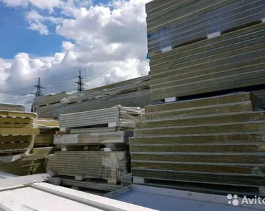 фото Сэндвич панели Минвата 150 мм, 6,04 м