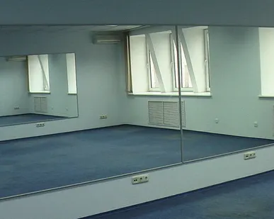 фото Зеркала для фитнес-центров, танцевальных студий