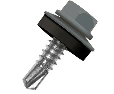 фото Саморез кровельный 5,5х19 RAL 7016