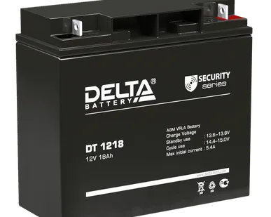 фото Аккумулятор Delta DT 1218