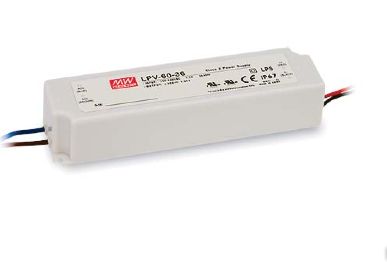 фото LPV-60-12 Mean Well Блок питания для светодиодов 60W/12V, IP67
