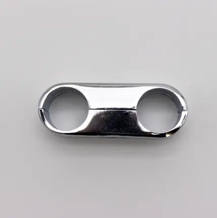 Фото №0 Соединитель для 2-х параллельных труб дистанционный d=25мм, хром