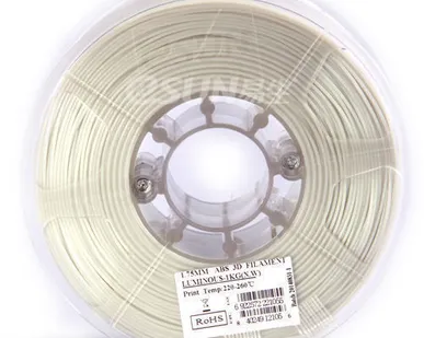 фото Пластик PLA, 1.75 mm, катушка 1 кг белый