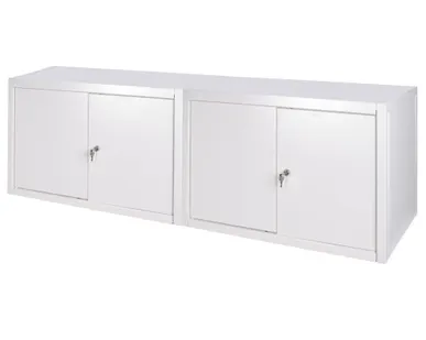 фото Тумба подвесная ЛК-1500 ТД(сталь), ЛК-1800 ТД(сталь) с двумя отделениями