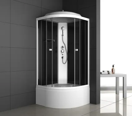 Фото №0 Душевая кабина, ODA, 85*85*215 BST85 тонированное высокий поддон, без гидромассажа, угловая