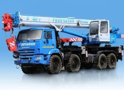 Фото №0 Автокран КС 55729-5В с доп. противовесом 32т.(КАМАЗ-63501) ОВОИД