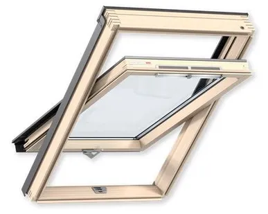 фото Деревянное мансардное окно VELUX OPTIMA 66х98 см