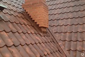 фото Металлочерепица стандартная со склада CLOUDY 35 мкм ПРЕМИУМ