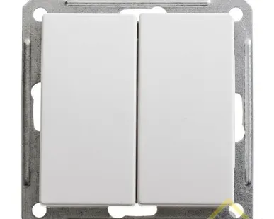 фото Механизм выключателя 2-кл. СП W59 10А бел.SchE BC10-252-1-86