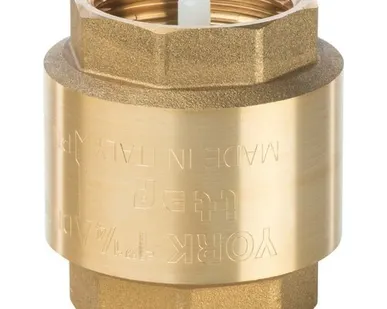 фото STOUT 1 1/4 Клапан обратный пружинный муфтовый с пластиковым седлом