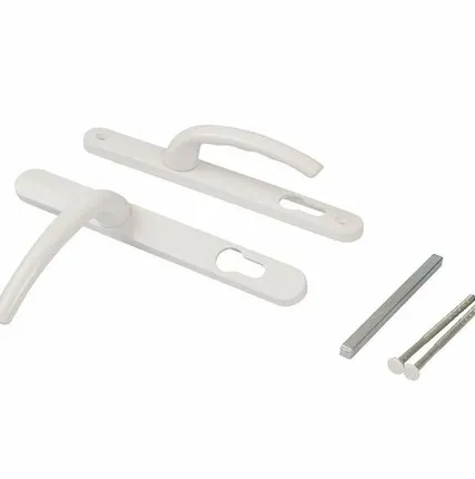 Фото №0 Гарнитур нажимной с подпружиниванием Star 34/85 (2 винта) Белый RAL9016