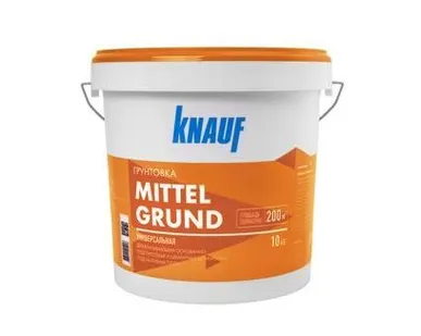 фото Грунтовка KNAUF Миттельгрунд  F (концентрат) для вн. и н/работ 10 кг