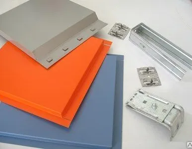 фото Планка кассетная PUZZLETON 20х25х1250, 0,7 мм, PVDF Matt 27 мкм пл.