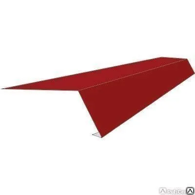 Фото №0 Планка карнизная 75х70х2000 цинк