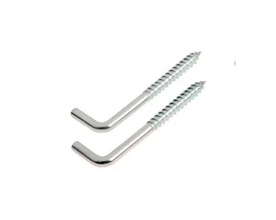 фото Шуруп-костыль, Г-образный, оцинкованный