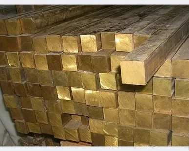 фото Квадрат латунный 17 ЛС59-1П