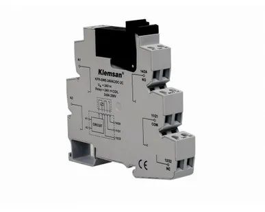 фото Klemsan KPR-SWE-24VDC-2C; Интерфейсное реле; 2x8A