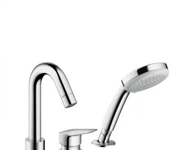 фото Hansgrohe Logis 71313000 Смеситель для ванны на 3 отверстия Hansgrohe