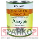 фото Polimix Водное декоративно-защитное покрытие по дереву - Лазурь, Орех Чельджио 2,5 л