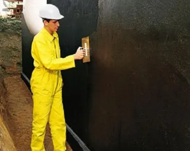 фото Боковая обмазочная гидроизоляция фундаментов